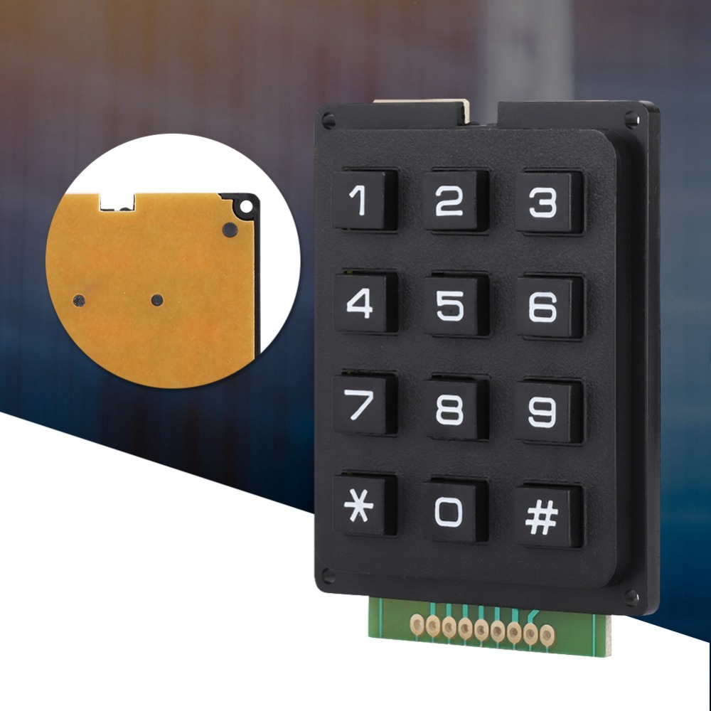 Diy Electronics Uk - Pratici Moduli Tastiera a 12 Tasti,