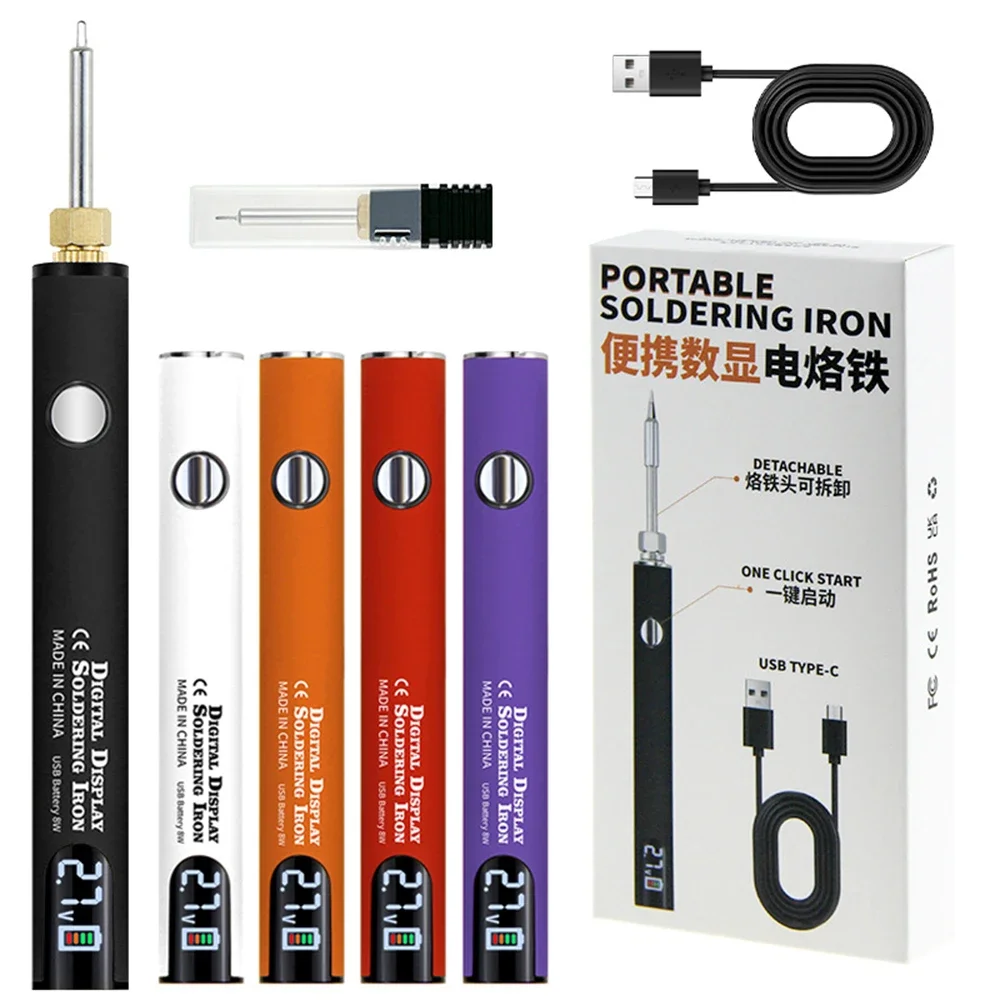 Flux Pen Electronics - 510 Kit saldatore intelligente Tensione regolabile