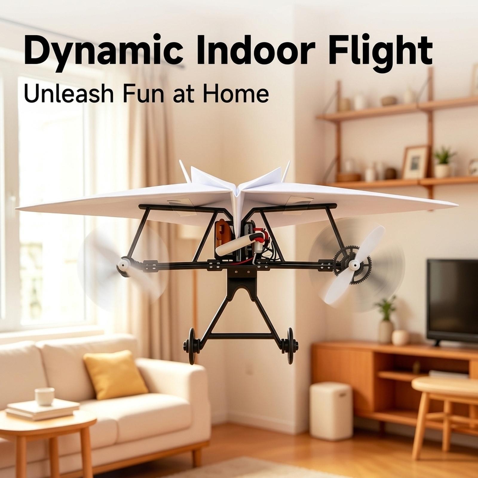 Diy Electronics India - Kit Aereo Telecomandato Fai-da-Te, Aeroplano di