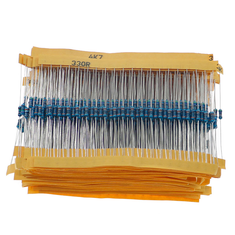 Resistor Kit 1 4W - Confezione di resistori a film metallico