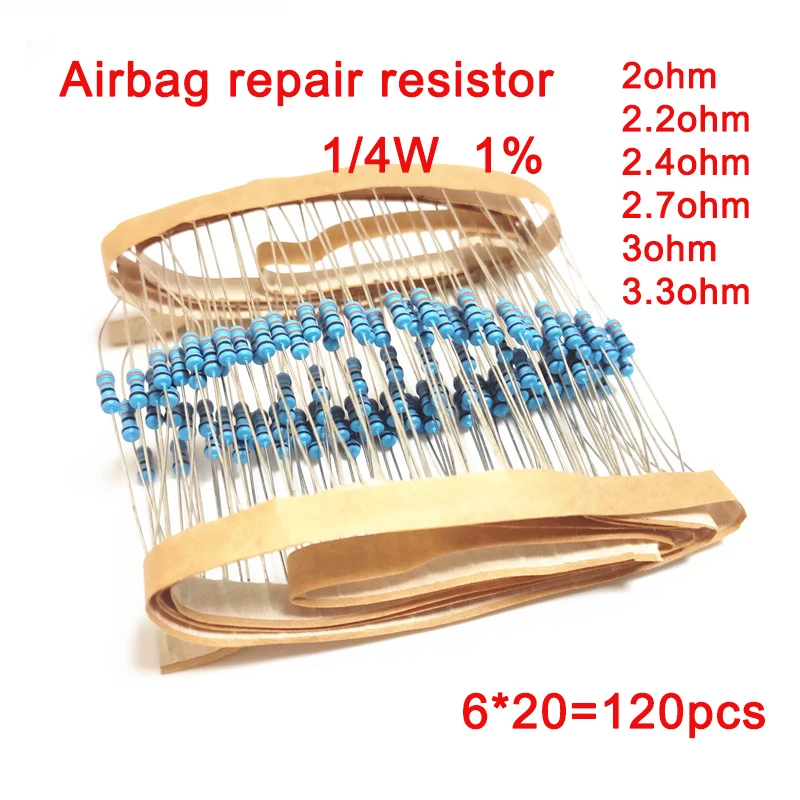 Resistor Kit 1 4W - 1/4W resistenza a Film metallico 0.25W