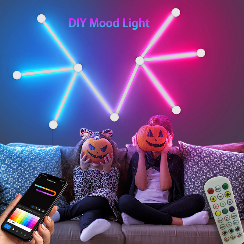 Diy Lamp Electronics - Lampada da parete RGB intelligente, barra