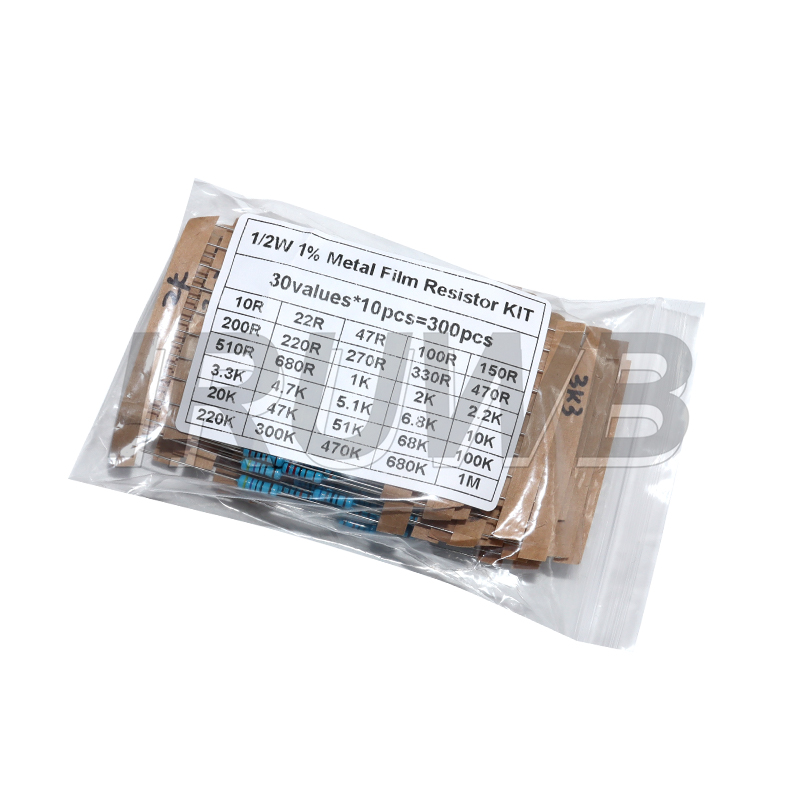 Resistor Kit 1 4W - Set di resistenze da 300 pezzi