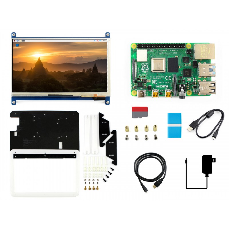 Diy In Electronics - Kit Display Raspberry Pi 4 Modello