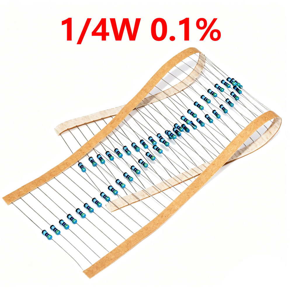 Resistor Kit 1 4W - 10PCS 1/4W 0.1% Resistenza di precisione