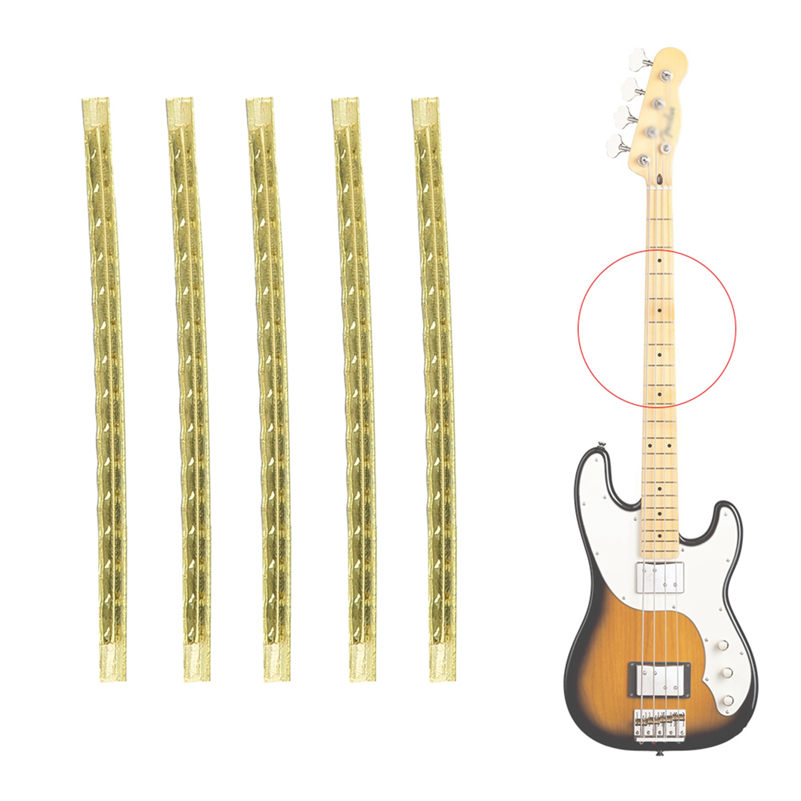 Diy Electric Guitar Electronics - Fret Wire per Chitarra 2.7mm /