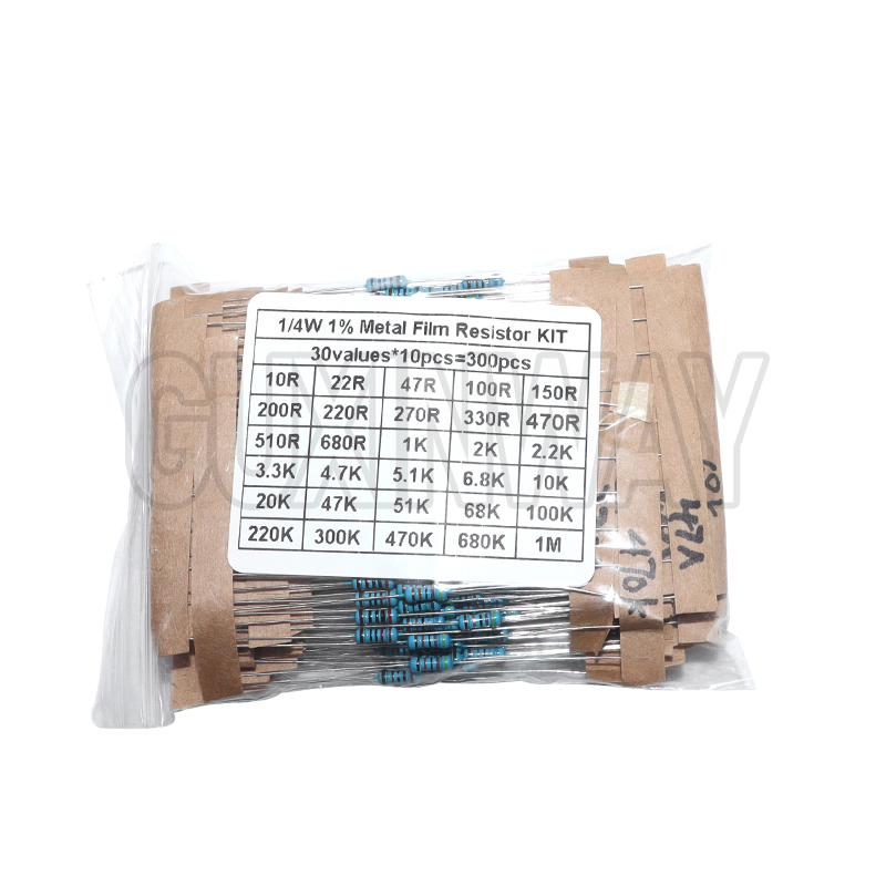 KIT resistore a film metallico - Resistor Kit 1 4W recensione e prezzo