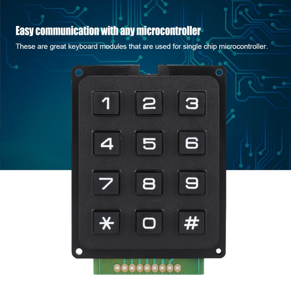 Pratici Moduli Tastiera a 12 T - Diy Electronics Uk recensione e prezzo