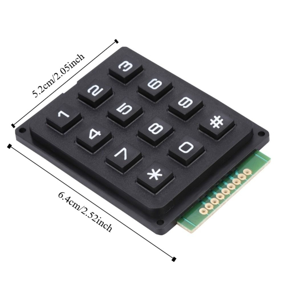Pratici Moduli Tastiera a 12 T - Diy Electronics Uk recensione e prezzo