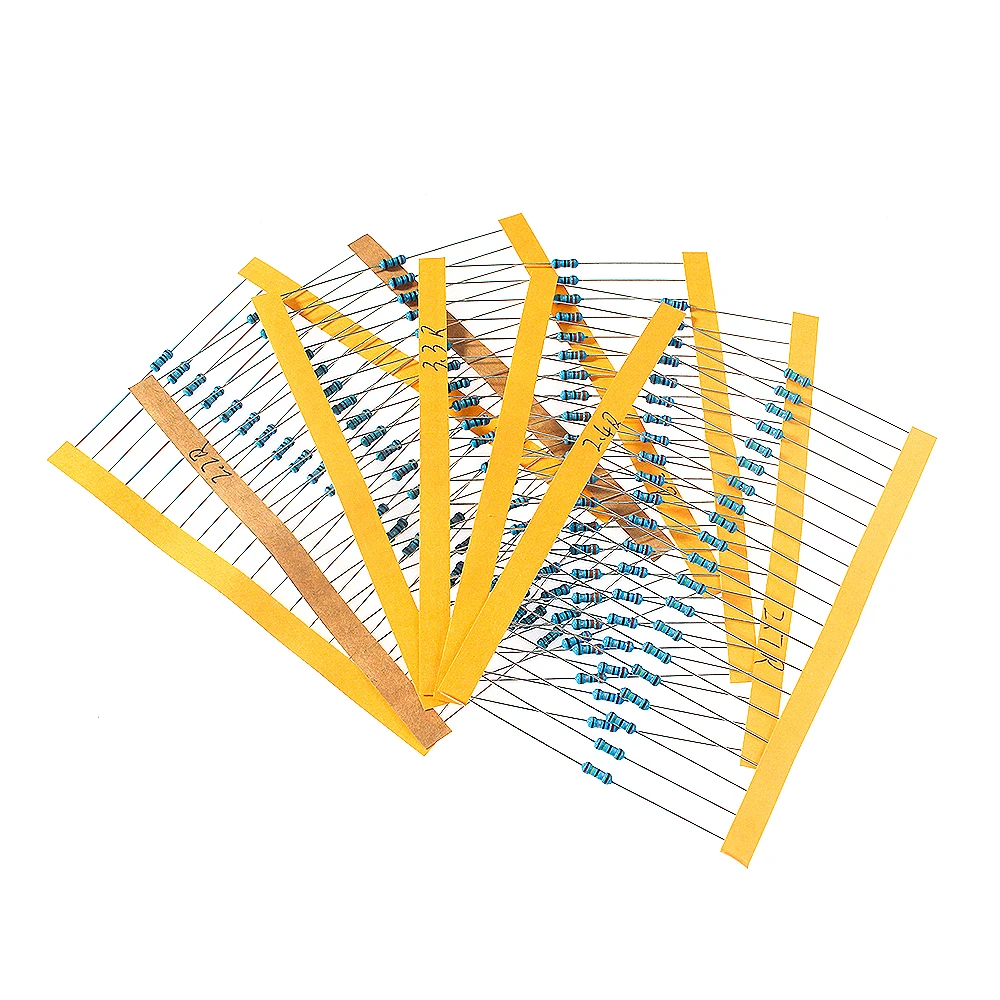 120PCS 1/4W 1% Kit resistore d - Resistor Kit 1 4W recensione e prezzo