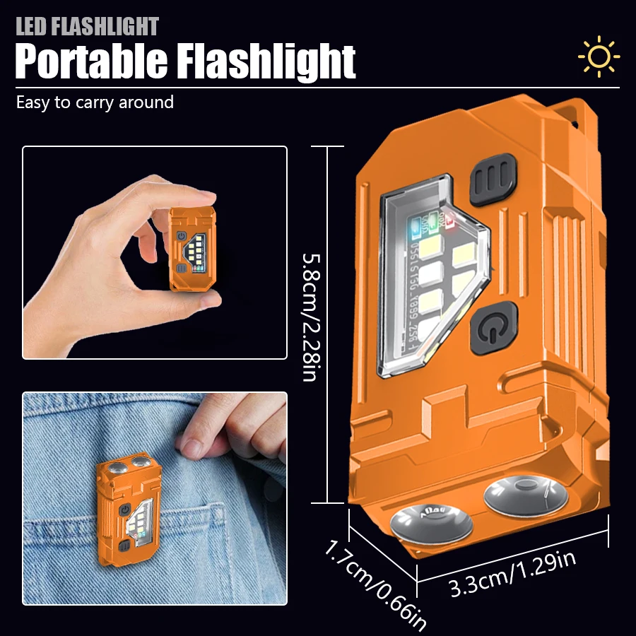 Mini portachiavi torcia EDC to - Diy Lamp Electronics recensione e prezzo