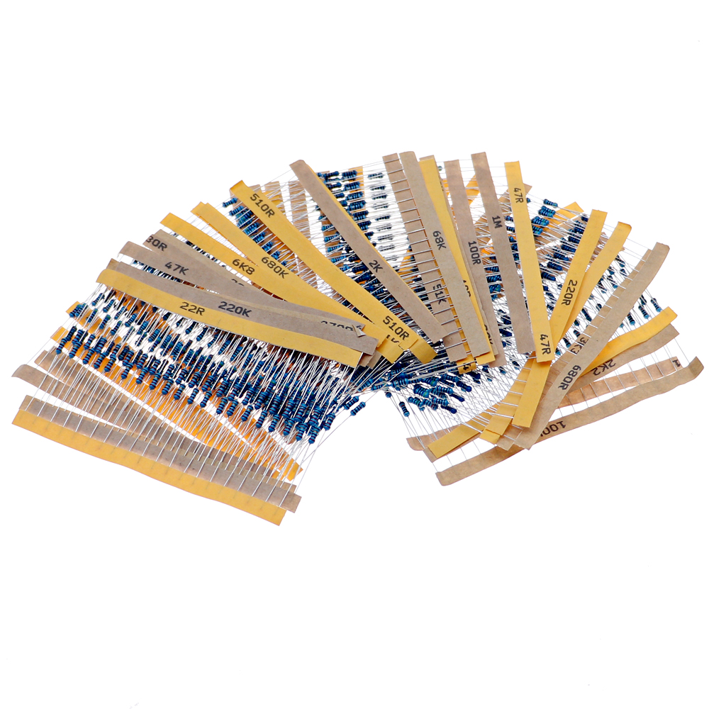 Confezione di resistori a film - Resistor Kit 1 4W recensione e prezzo