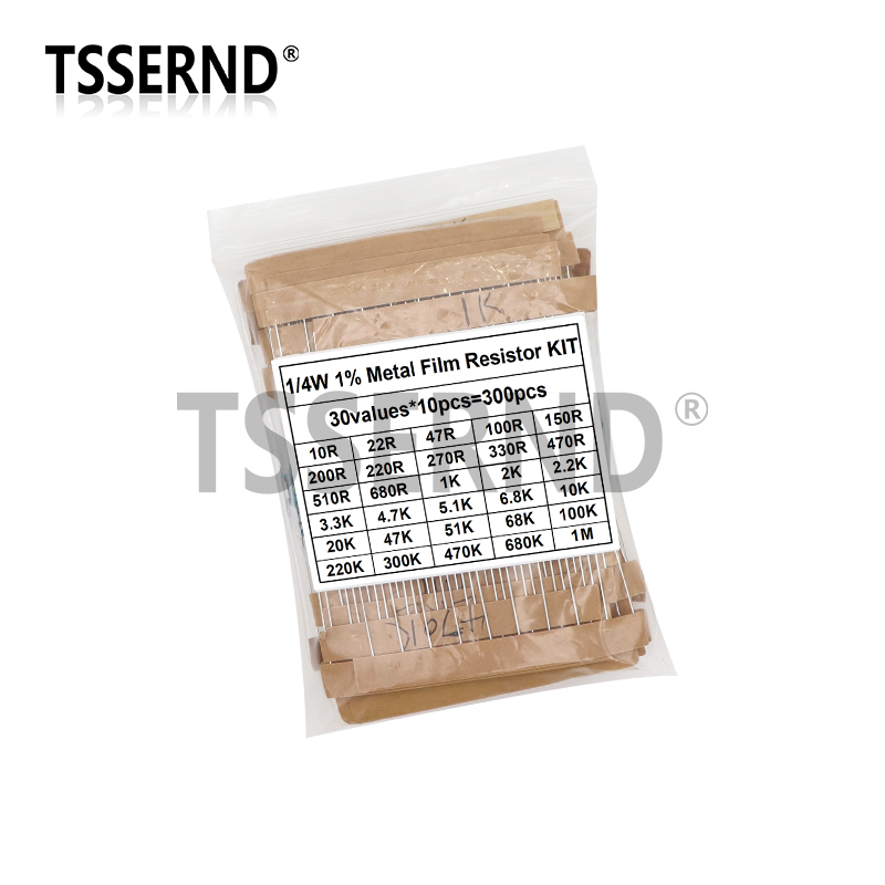 Kit di assortimento di resisto - Resistor Kit 1 4W recensione e prezzo