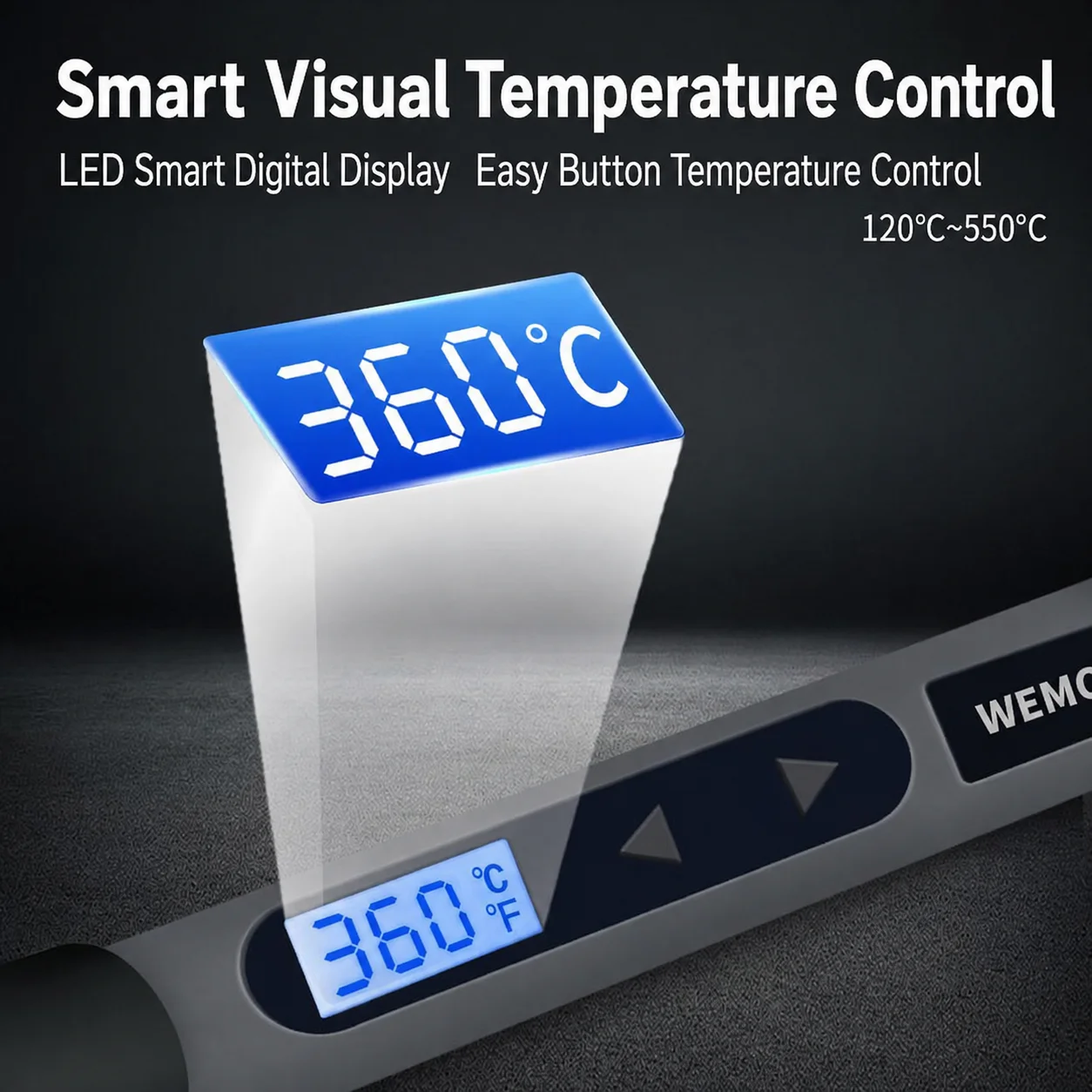 Saldatore Digitale LCD 90W con - Diy Electronics Uk recensione e prezzo