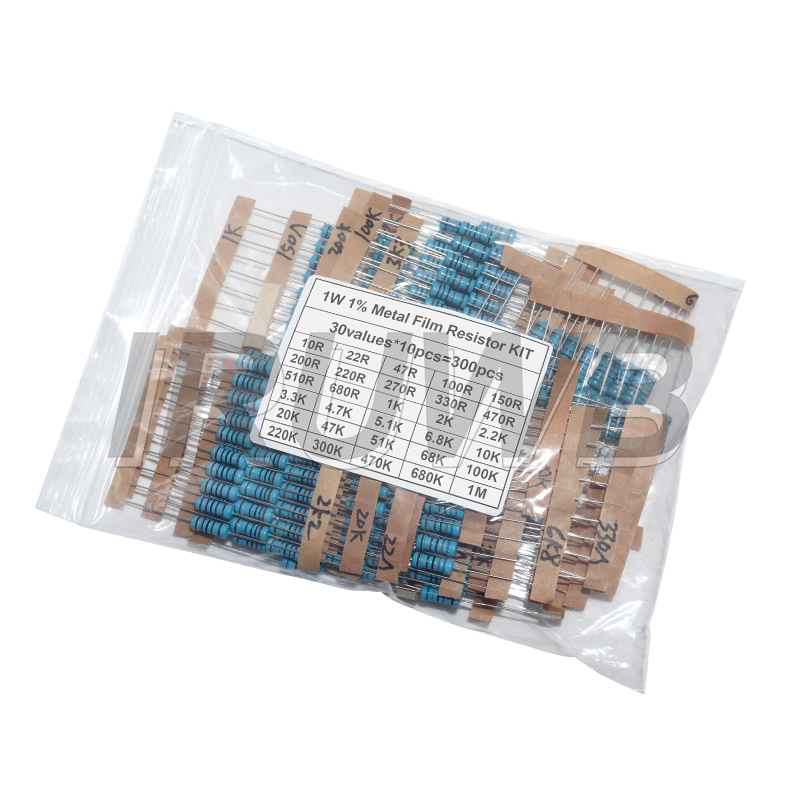 Set di resistenze da 300 pezzi - Resistor Kit 1 4W recensione e prezzo