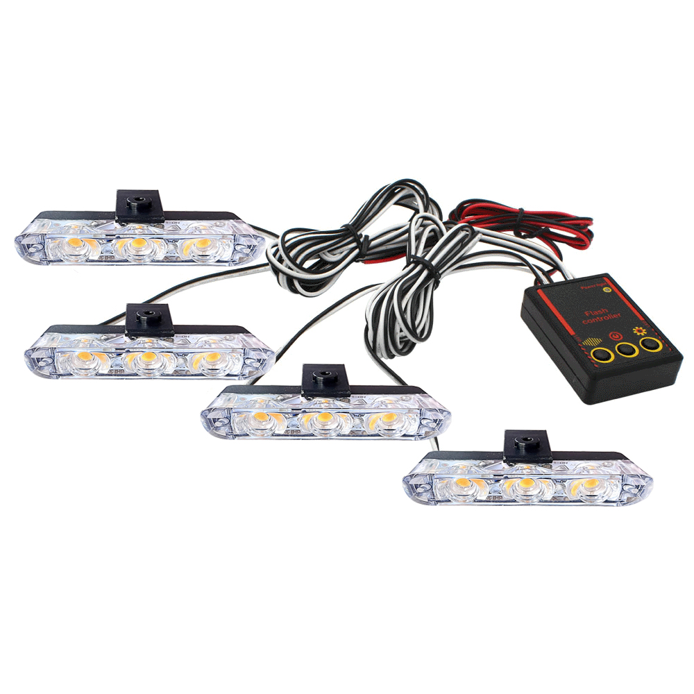 Luce stroboscopica a LED 4x3 d - Diy Lamp Electronics recensione e prezzo
