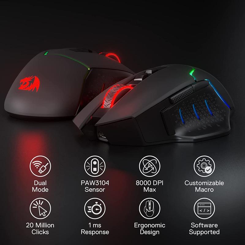 Mouse da gioco wireless Redrag - Diy Mouse Electronics recensione e prezzo