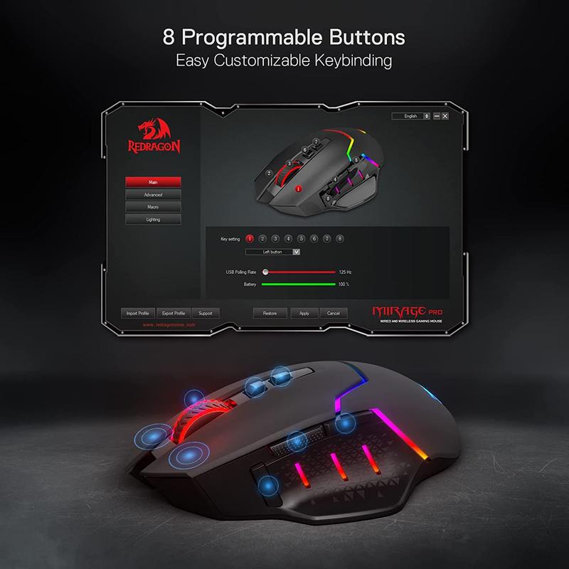 Mouse da gioco wireless Redrag - Diy Mouse Electronics recensione e prezzo