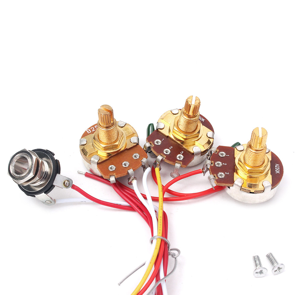 Set Cablaggio Chitarra Heavy D - Diy Electric Guitar Electronics recensione e prezzo