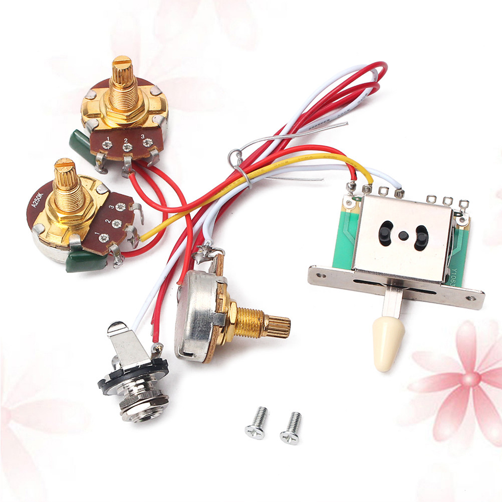 Set Cablaggio Chitarra Heavy D - Diy Electric Guitar Electronics recensione e prezzo