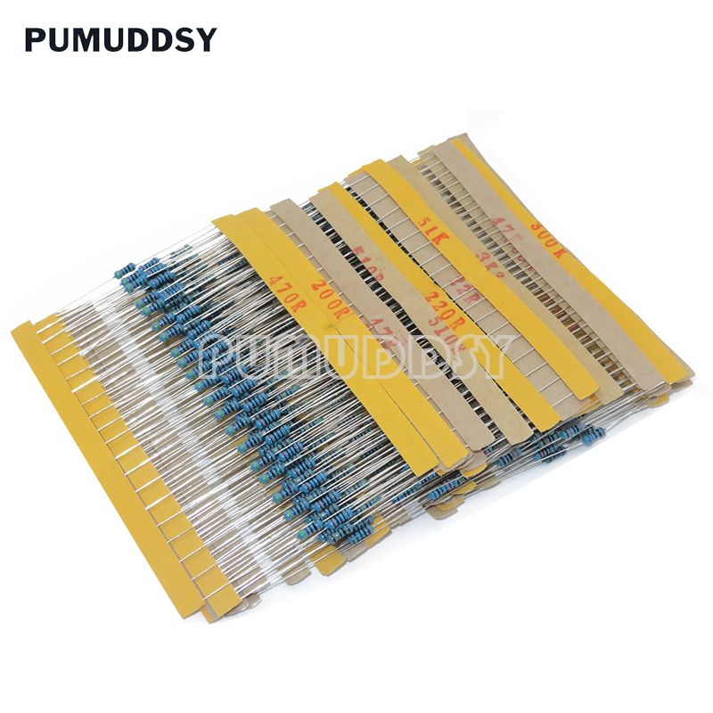 600 pz/set 30 Tipi 1/4W Resist - Resistor Kit 1 4W recensione e prezzo